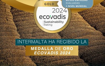 Intermalta obtiene la Medalla de Oro ‘EcoVadis’ por su compromiso con la sostenibilidad