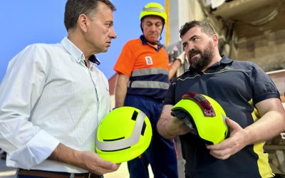Livall mejora el equipamiento de los trabajadores de la empresa Valoriza