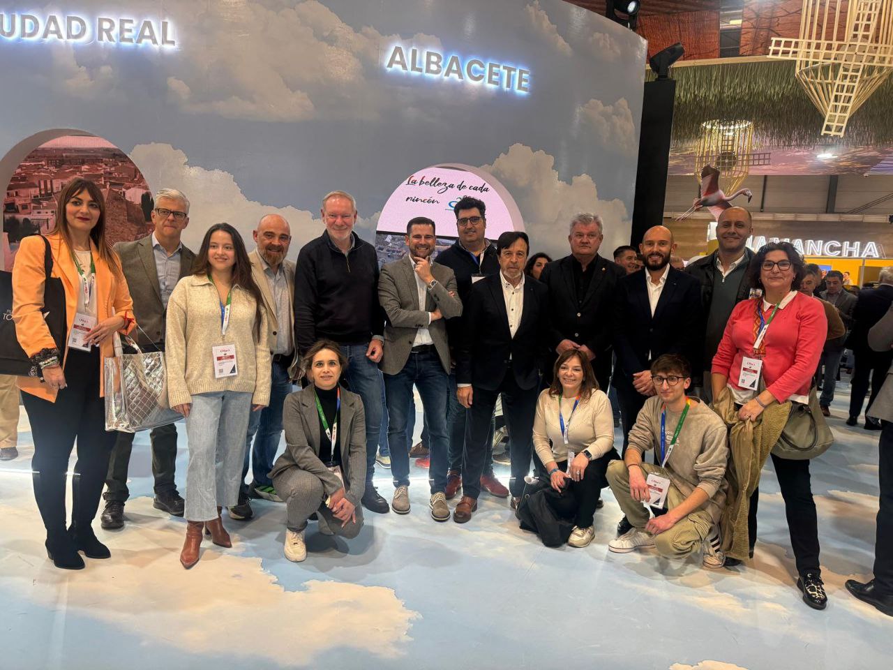 Pedro Jesús Sáez representa a ADEPRO en el Día de Albacete en FITUR ...