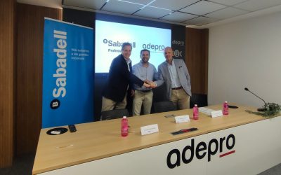ADEPRO firma un convenio de colaboración con el Banco Sabadell
