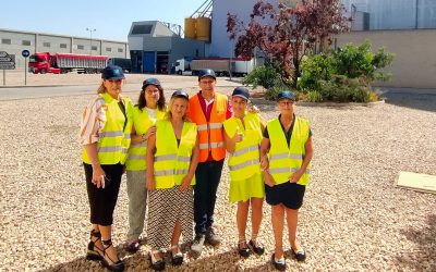 Miembros de ADEPRO y de la EUC Romica realizan una visita guiada a Intermalta