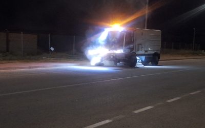Valoriza trabaja de madrugada para mantener Romica en perfectas condiciones