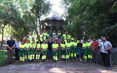 Valoriza y Naturtec se hacen cargo del contrato de zonas verdes de la ciudad